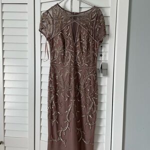 Beaded cocktail dress size 4